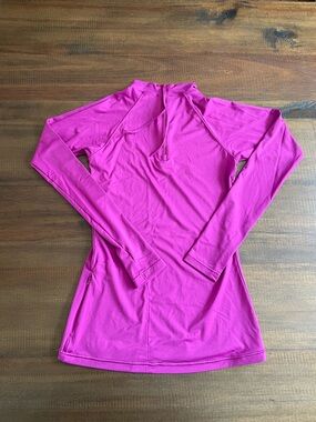Women’s Long-Sleeve Pink  SPF Top